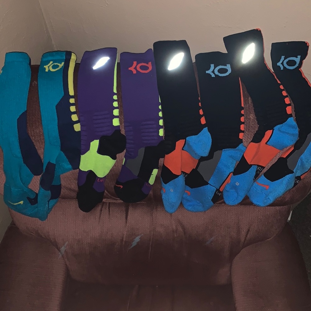 Nike KD Elite basketball Sock Bundle Size XL